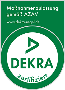 AZAV Certification badge